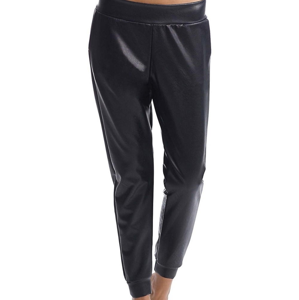 Commando Faux Leather Joggers
